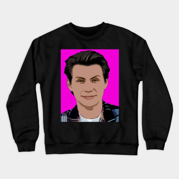 christian slater Crewneck Sweatshirt by oryan80